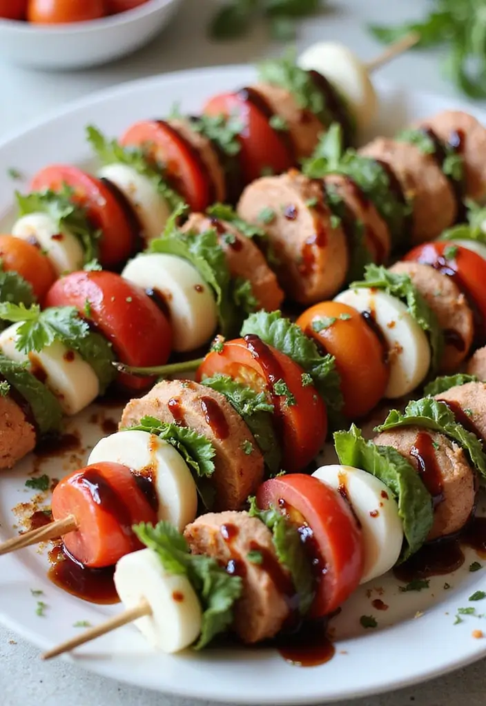 27 Mediterranean Recipes for Kids Even Picky Eaters Will Love 80 27 Mediterranean Recipes for Kids Even Picky Eaters Will Love - 14. Caprese Skewers