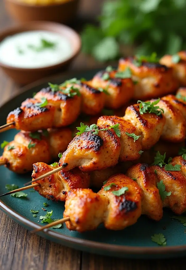 27 Mediterranean Recipes for Kids Even Picky Eaters Will Love 49 27 Mediterranean Recipes for Kids Even Picky Eaters Will Love - 9. Moroccan-Spiced Chicken Skewers