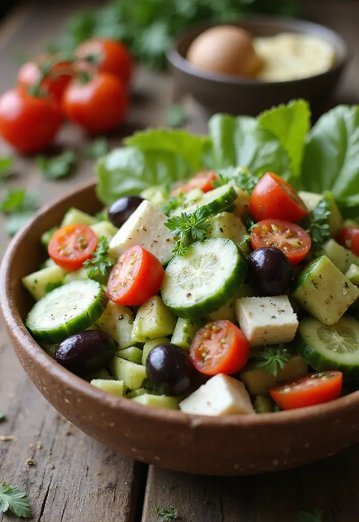 28 Authentic Greek Diet Plan Mediterranean Recipes to Try 1 28 Authentic Greek Diet Plan Mediterranean Recipes to Try - 1. Classic Greek Salad