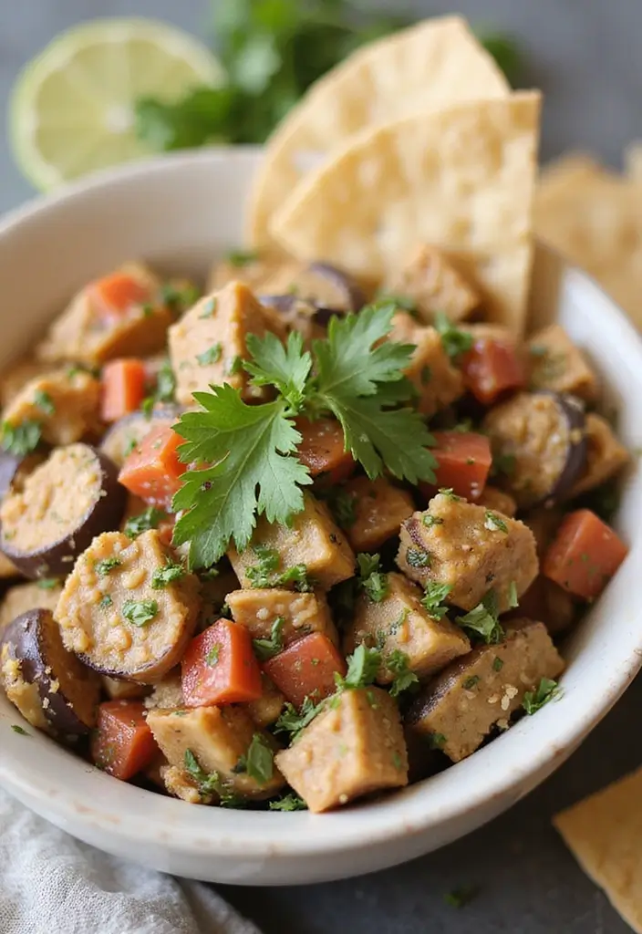 28 Authentic Greek Diet Plan Mediterranean Recipes to Try 96 28 Authentic Greek Diet Plan Mediterranean Recipes to Try - 16. Greek Eggplant Salad (Melitzanosalata)