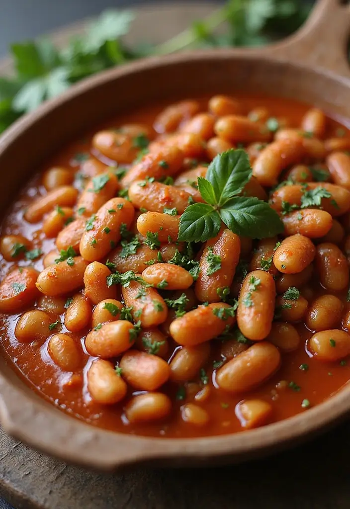 28 Authentic Greek Diet Plan Mediterranean Recipes to Try 22 28 Authentic Greek Diet Plan Mediterranean Recipes to Try - 4. Gigantes Plaki (Giant Baked Beans)
