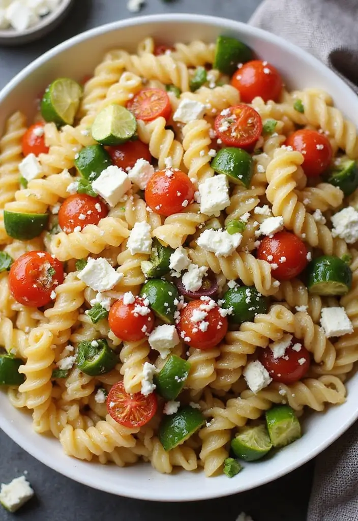 28 Authentic Mediterranean Diet Recipes Straight from the Region - 21. Mediterranean Pasta Salad