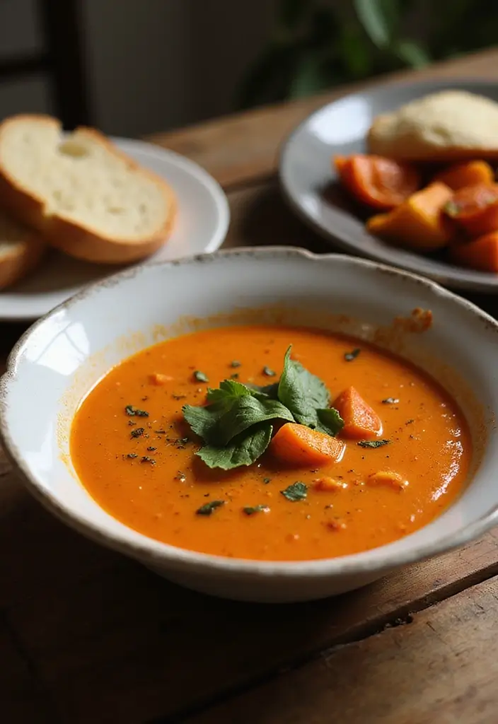 28 Authentic Mediterranean Diet Recipes Straight from the Region - 22. Roasted Bell Pepper Soup