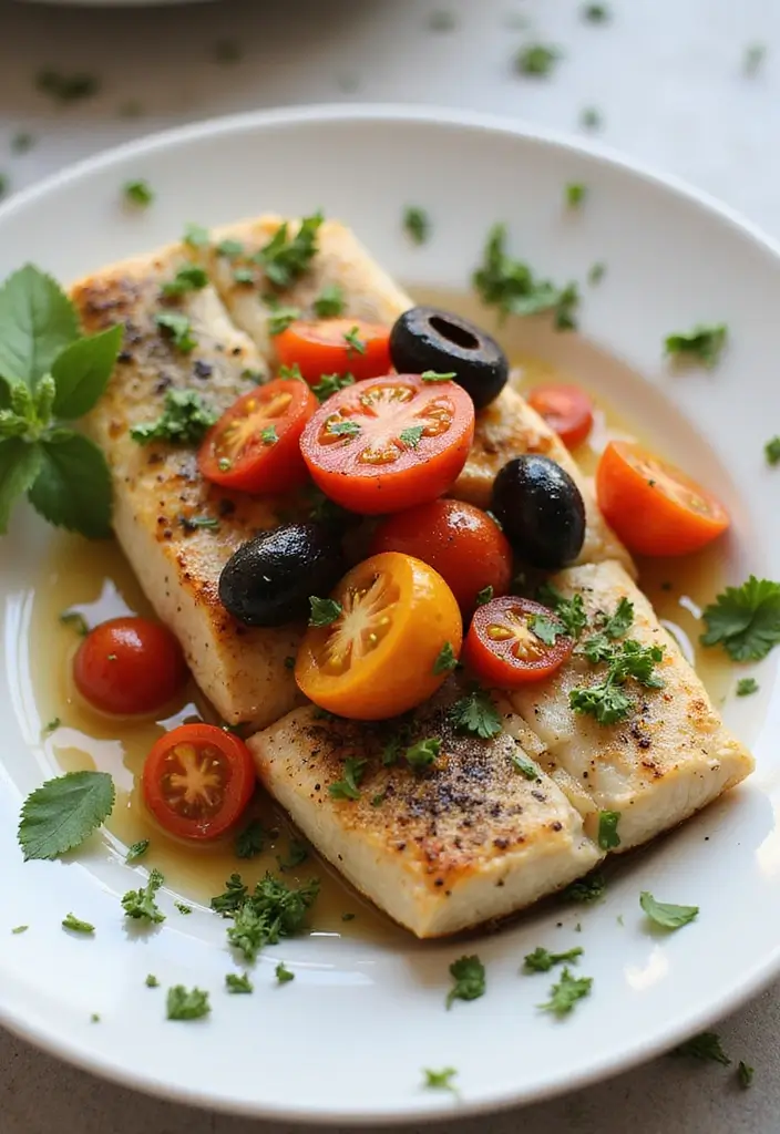 28 Authentic Mediterranean Diet Recipes Straight from the Region - 24. Mediterranean Baked Fish