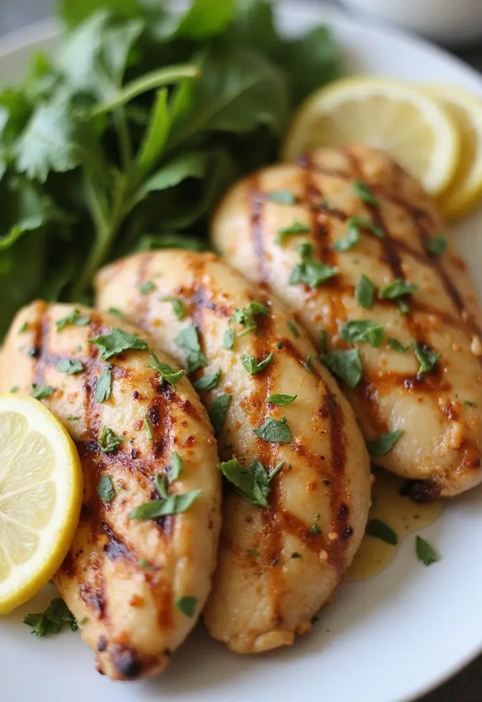 28 Authentic Mediterranean Diet Recipes Straight from the Region - 3. Lemon Herb Grilled Chicken