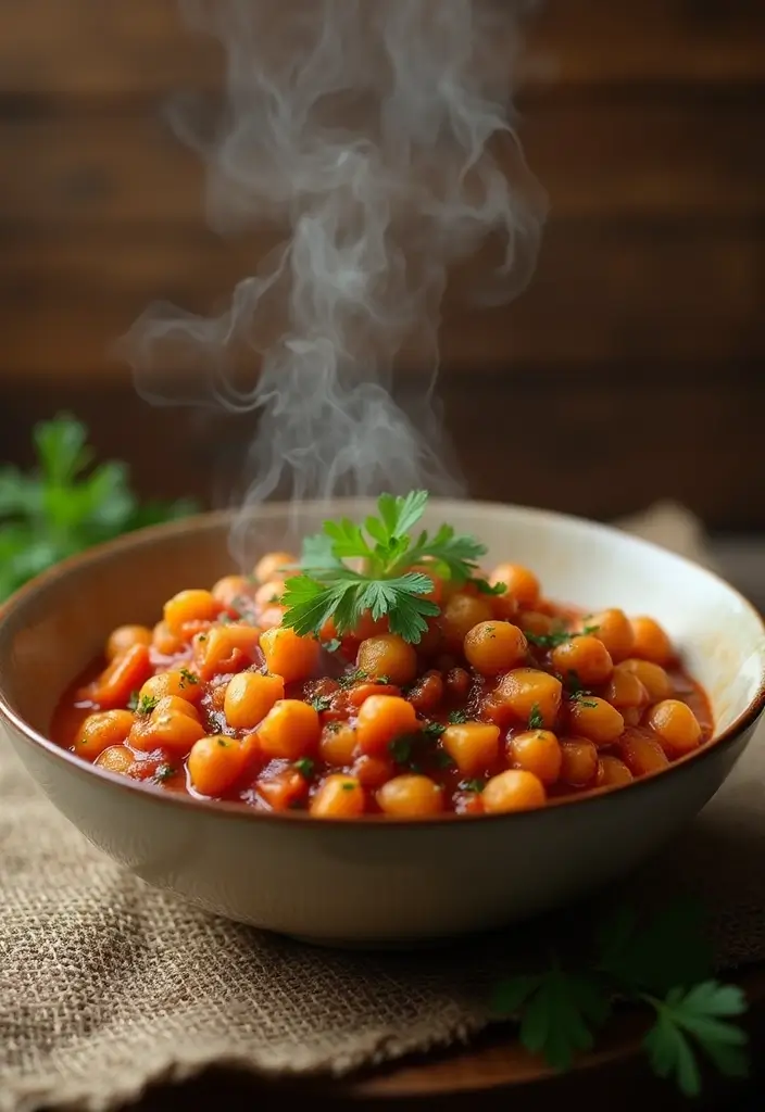 28 Authentic Mediterranean Diet Recipes Straight from the Region - 8. Mediterranean Chickpea Stew