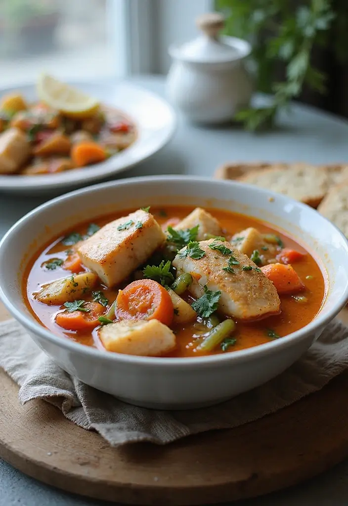 28 Mediterranean Crock Pot Recipes for Comfort Food Lovers 63 28 Mediterranean Crock Pot Recipes for Comfort Food Lovers - 11. Mediterranean Fish Stew