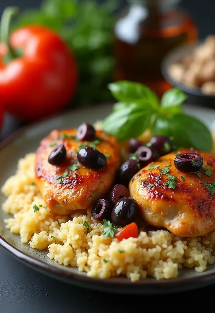 28 Mediterranean Crock Pot Recipes for Comfort Food Lovers 73 28 Mediterranean Crock Pot Recipes for Comfort Food Lovers - 13. Mediterranean Chicken Thighs with Olives