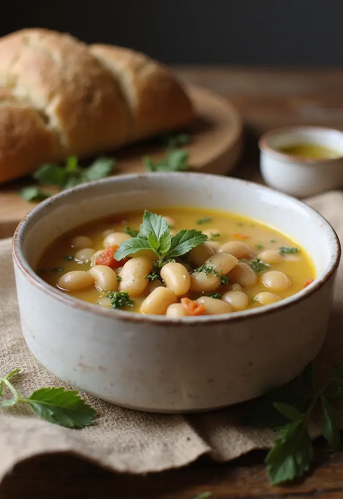 28 Mediterranean Crock Pot Recipes for Comfort Food Lovers 27 28 Mediterranean Crock Pot Recipes for Comfort Food Lovers - 5. Tuscan White Bean Soup