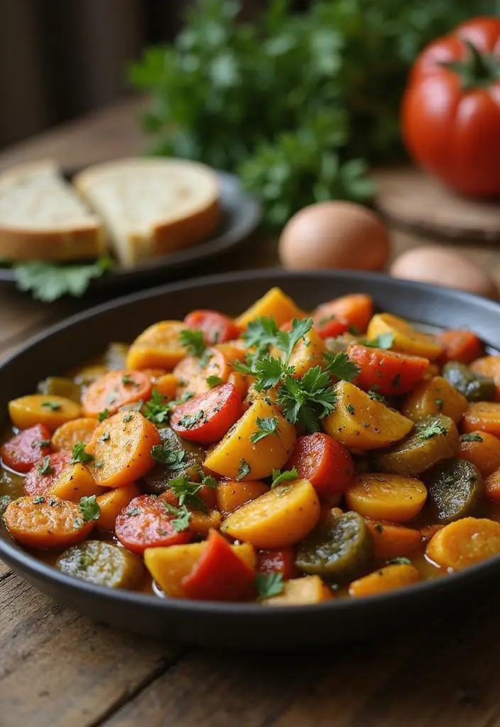 28 Mediterranean Crock Pot Recipes for Comfort Food Lovers 55 28 Mediterranean Crock Pot Recipes for Comfort Food Lovers - 9. Ratatouille