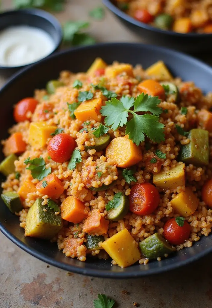 28 Mediterranean Diet Meal Prep Recipes for Busy Weeks - 20. Spicy Mediterranean Couscous
