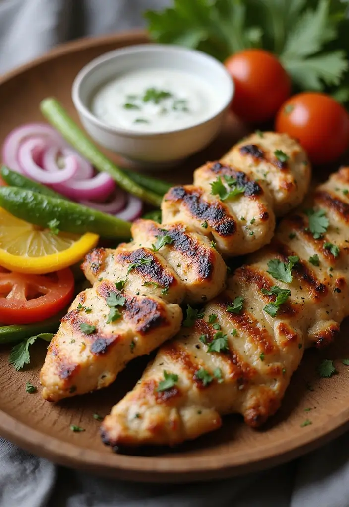 28 Mediterranean Diet Meal Prep Recipes for Busy Weeks - 23. Greek Chicken Souvlaki