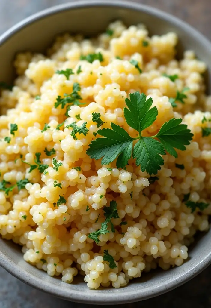 28 Mediterranean Diet Meal Prep Recipes for Busy Weeks - 24. Couscous Salad with Lemon and Herbs