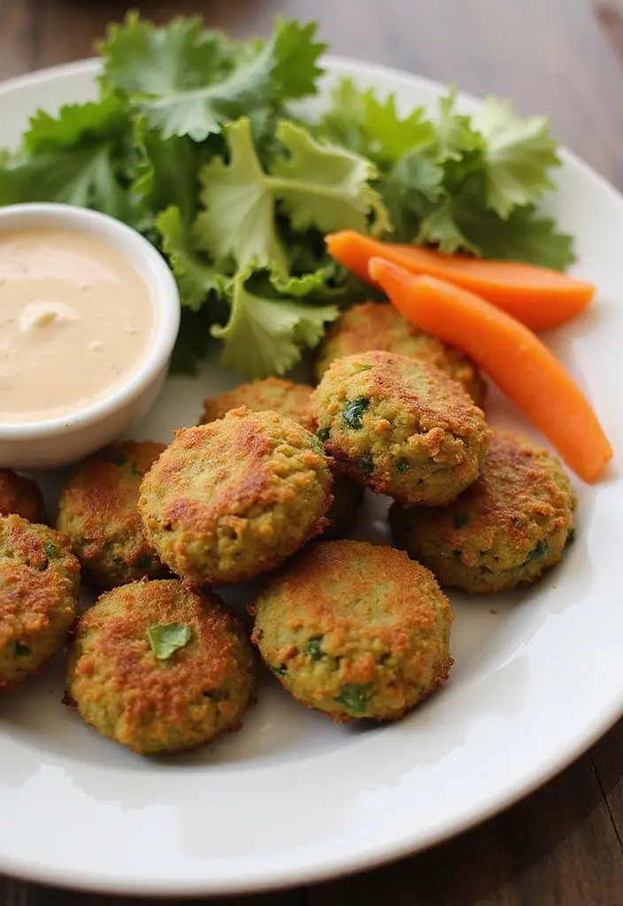28 Mediterranean Diet Meal Prep Recipes for Busy Weeks - 9. Baked Falafel