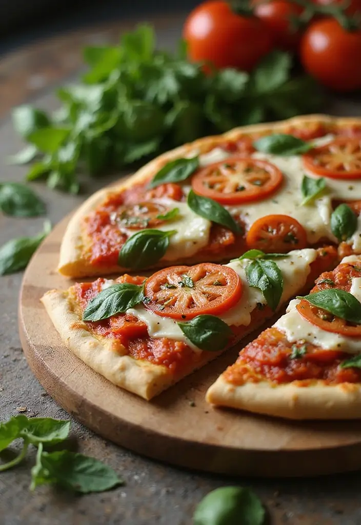 28 Mediterranean Lunch Meal Prep Recipes for a Healthy Week - 13. Mediterranean Veggie Pizza