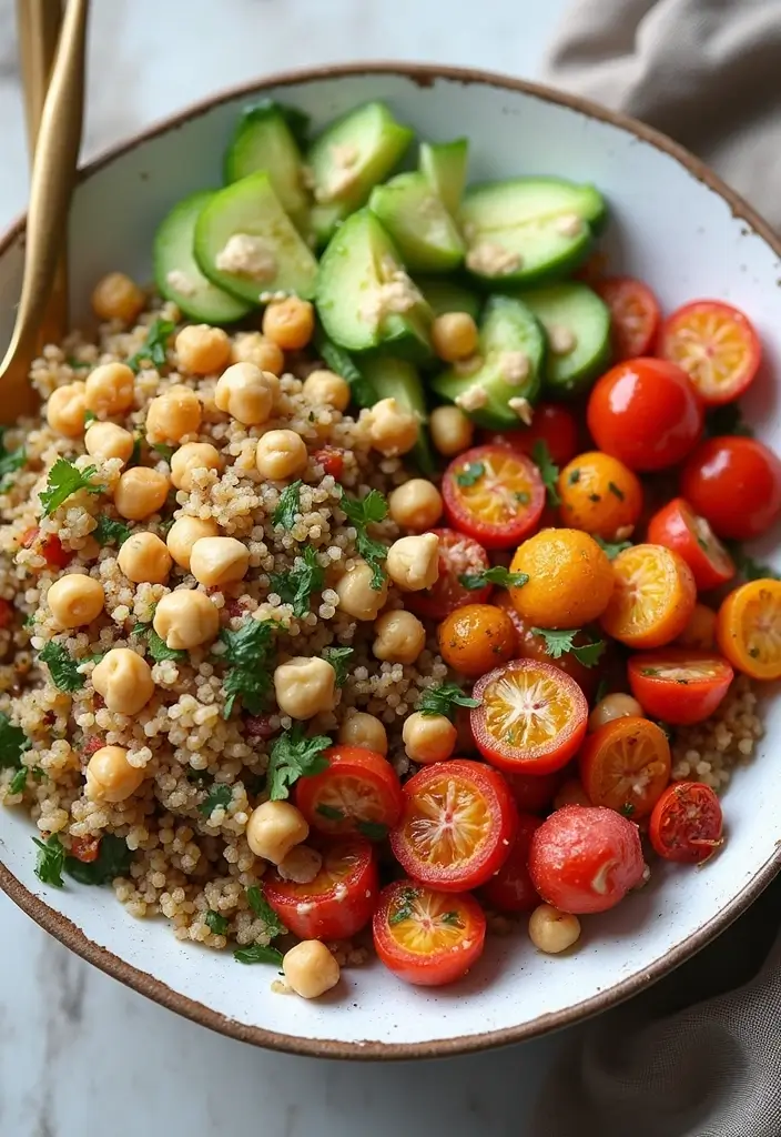 28 Mediterranean Meal Prep Recipes to Simplify Your Week - 27. Mediterranean Grain Bowl