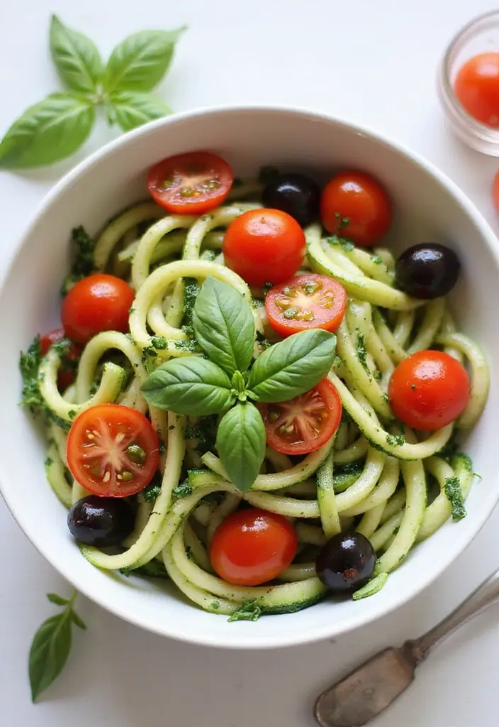 28 Mediterranean Meal Prep Recipes to Simplify Your Week - 6. Mediterranean Zucchini Noodles