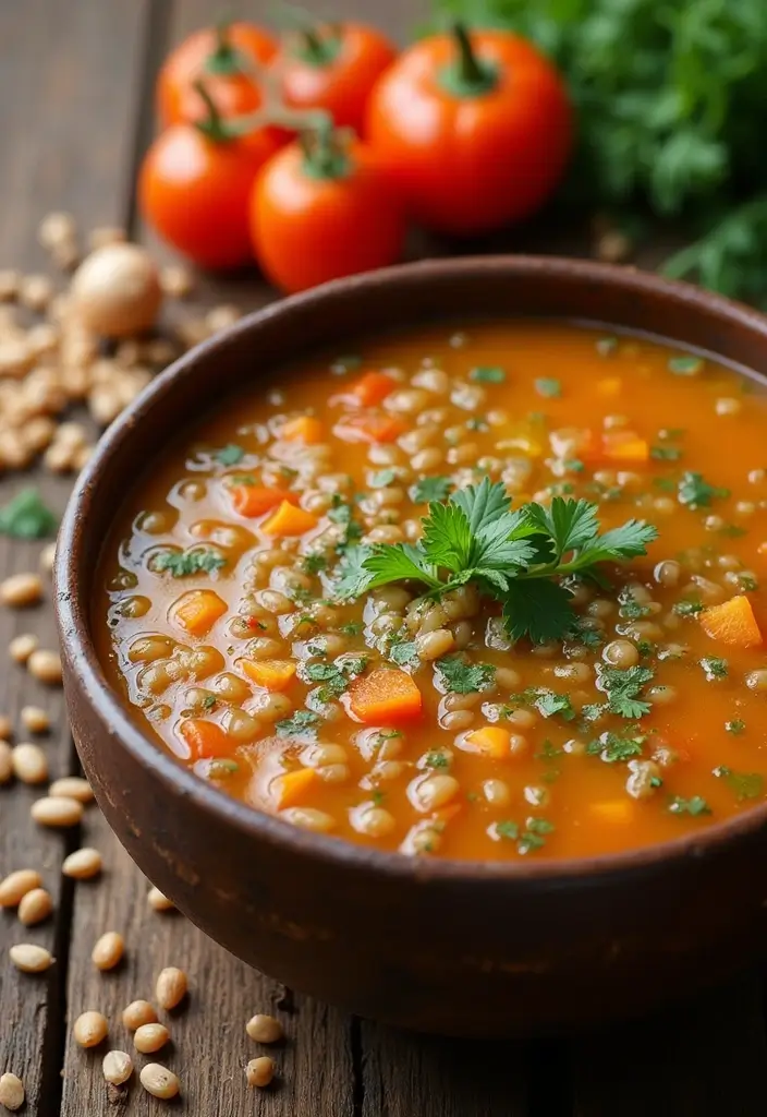28 Mediterranean Soup Recipes to Warm Your Day 1 28 Mediterranean Soup Recipes to Warm Your Day - 1. Classic Mediterranean Lentil Soup