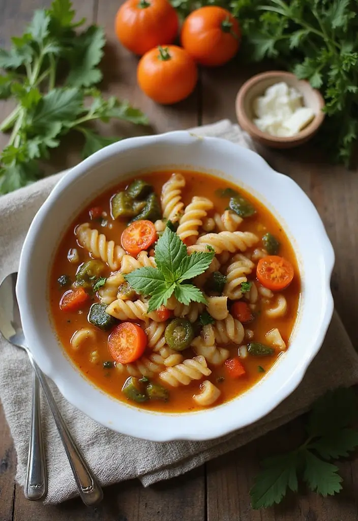 28 Mediterranean Soup Recipes to Warm Your Day 71 28 Mediterranean Soup Recipes to Warm Your Day - 11. Mediterranean Minestrone