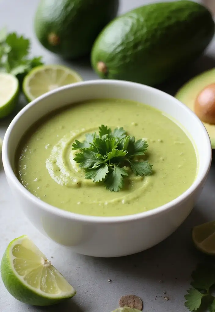 28 Mediterranean Soup Recipes to Warm Your Day 139 28 Mediterranean Soup Recipes to Warm Your Day - 21. Creamy Avocado Soup
