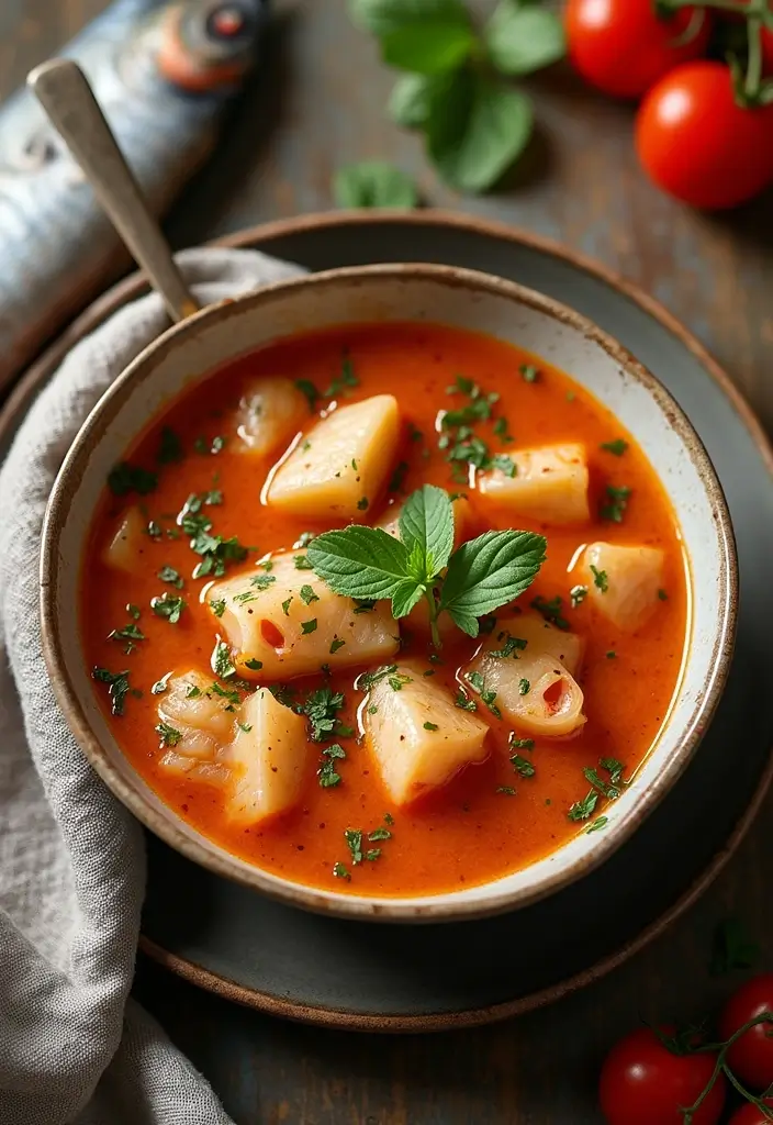 28 Mediterranean Soup Recipes to Warm Your Day 146 28 Mediterranean Soup Recipes to Warm Your Day - 22. Mediterranean Fish Soup