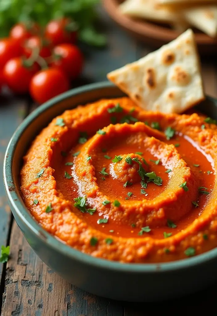 29 Easy Mediterranean Diet Dinners for Slow Cooker Nights 158 29 Easy Mediterranean Diet Dinners for Slow Cooker Nights - 26. Roasted Red Pepper Hummus