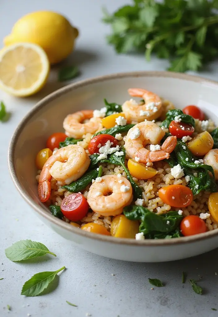 29 Easy Mediterranean Diet Dinners for Slow Cooker Nights 20 29 Easy Mediterranean Diet Dinners for Slow Cooker Nights - 4. Mediterranean Shrimp and Orzo