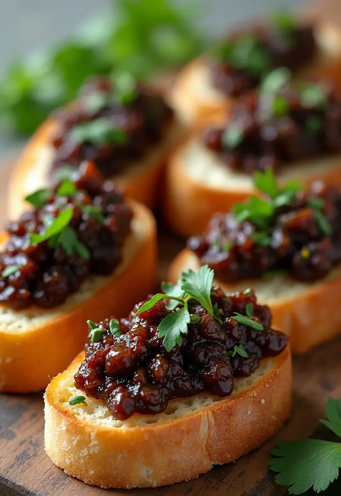 30 Air Fryer Mediterranean Recipes That Are Crispy and Light - 18. Air Fryer Olive Tapenade Bruschetta