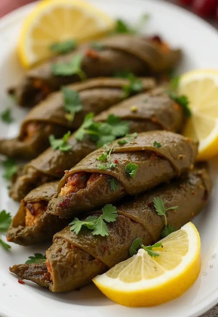 30 Air Fryer Mediterranean Recipes That Are Crispy and Light - 19. Air Fryer Stuffed Grape Leaves