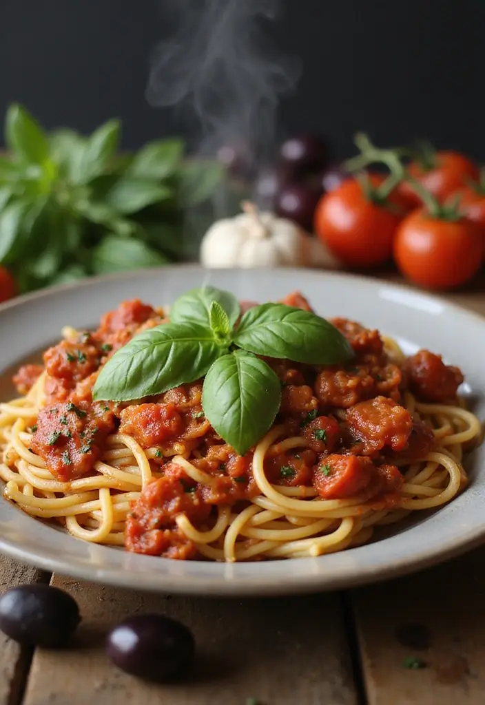 30+ Best Mediterranean Diet Recipes to Cook This Month 61 30+ Best Mediterranean Diet Recipes to Cook This Month - 11. Pasta Puttanesca