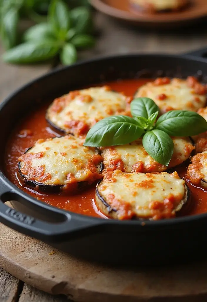 30+ Best Mediterranean Diet Recipes to Cook This Month 68 30+ Best Mediterranean Diet Recipes to Cook This Month - 12. Eggplant Parmesan