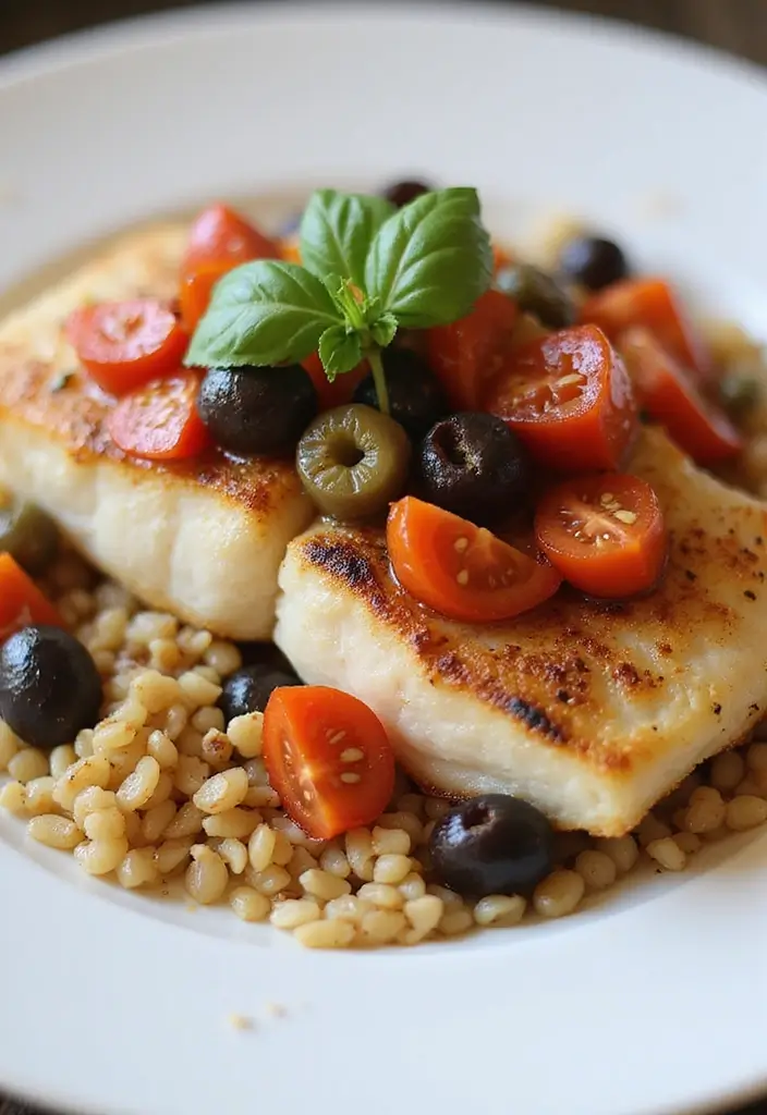 30+ Best Mediterranean Diet Recipes to Cook This Month 78 30+ Best Mediterranean Diet Recipes to Cook This Month - 14. Mediterranean Baked Cod