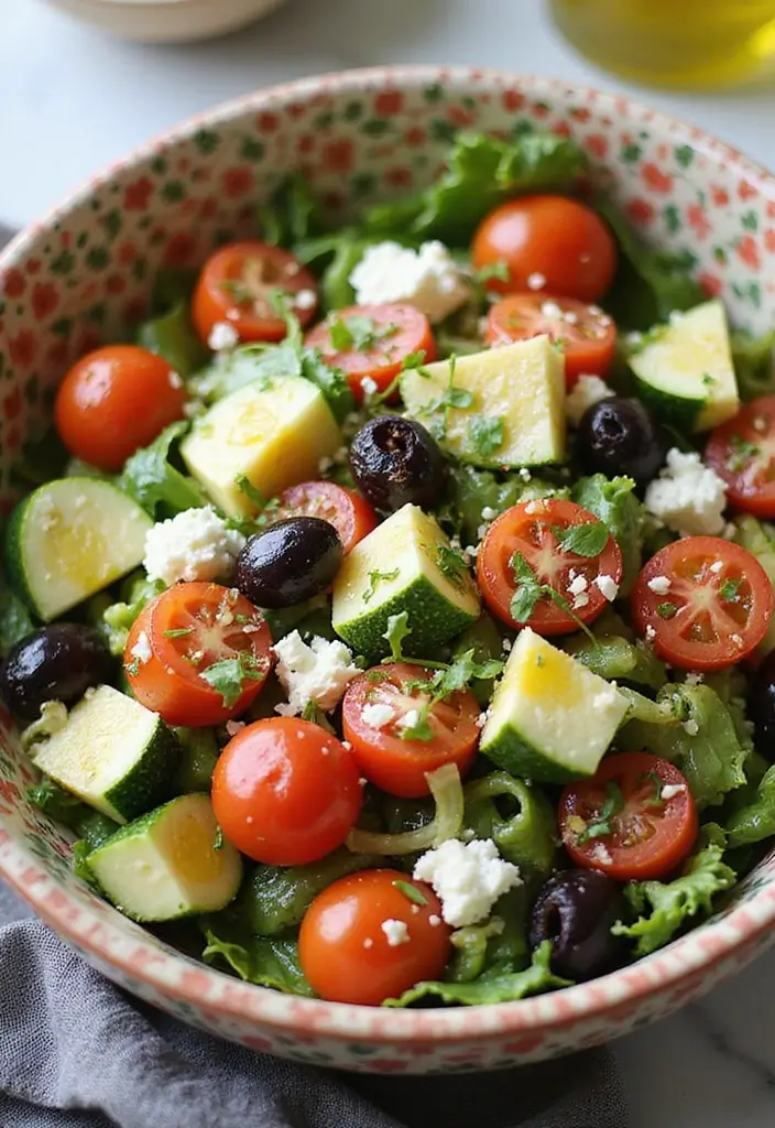 30+ Best Mediterranean Diet Recipes to Cook This Month 90 30+ Best Mediterranean Diet Recipes to Cook This Month - 16. Greek Salad