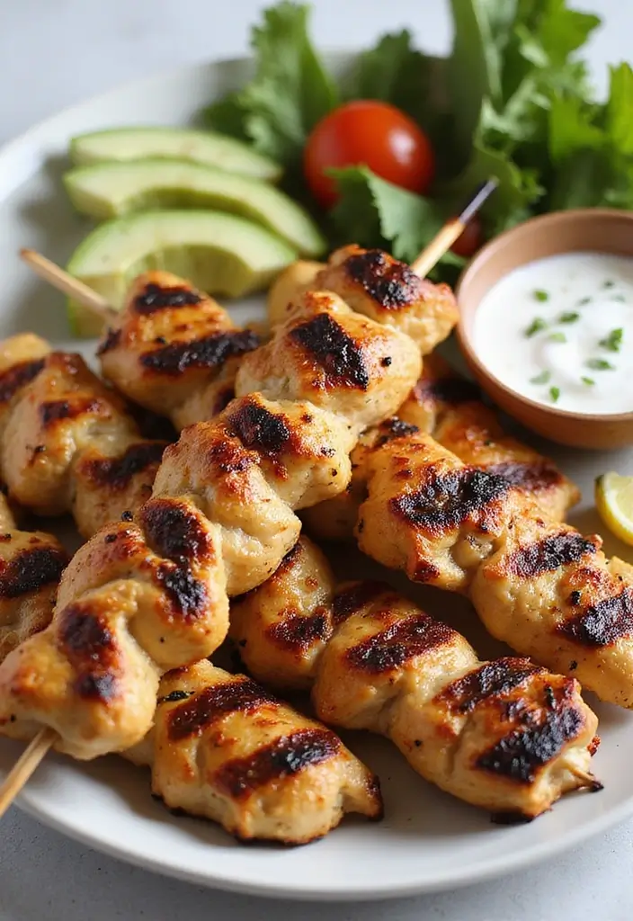 30+ Best Mediterranean Diet Recipes to Cook This Month 128 30+ Best Mediterranean Diet Recipes to Cook This Month - 22. Chicken Souvlaki