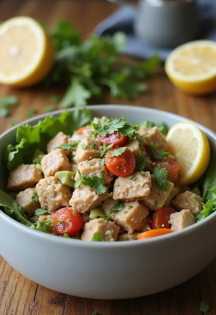 30+ Best Mediterranean Diet Recipes to Cook This Month 163 30+ Best Mediterranean Diet Recipes to Cook This Month - 27. Mediterranean Tuna Salad