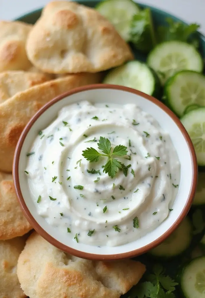 30+ Best Mediterranean Diet Recipes to Cook This Month 34 30+ Best Mediterranean Diet Recipes to Cook This Month - 6. Tzatziki Sauce