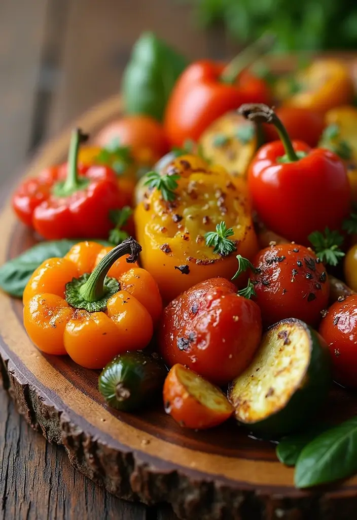 30+ Best Mediterranean Diet Recipes to Cook This Month 44 30+ Best Mediterranean Diet Recipes to Cook This Month - 8. Roasted Vegetable Medley