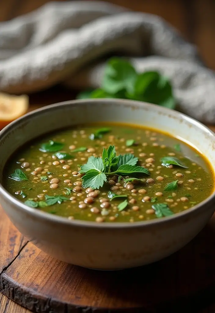 30 Easy Mediterranean Diet Dinner Recipes for Busy Evenings 67 30 Easy Mediterranean Diet Dinner Recipes for Busy Evenings - 11. Lentil & Spinach Soup