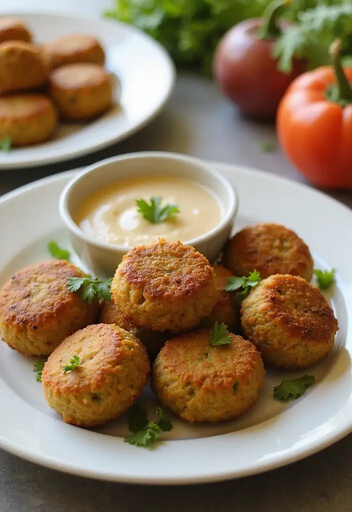 30 Easy Mediterranean Diet Dinner Recipes for Busy Evenings 81 30 Easy Mediterranean Diet Dinner Recipes for Busy Evenings - 13. Baked Falafel with Tahini Sauce