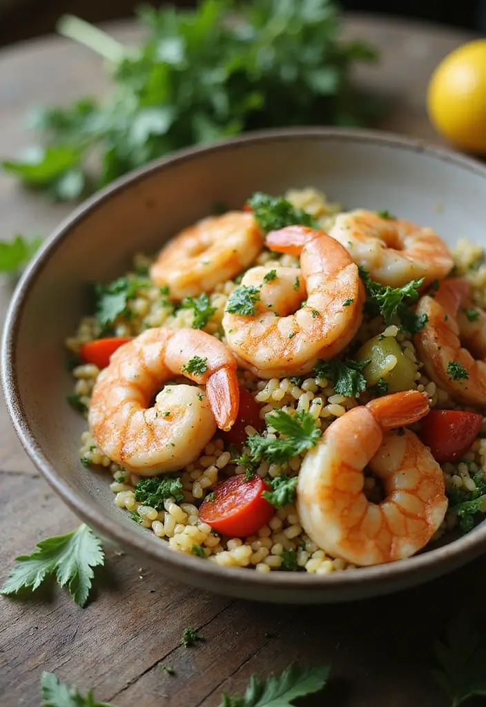 30 Easy Mediterranean Diet Dinner Recipes for Busy Evenings 88 30 Easy Mediterranean Diet Dinner Recipes for Busy Evenings - 14. Shrimp & Orzo Salad