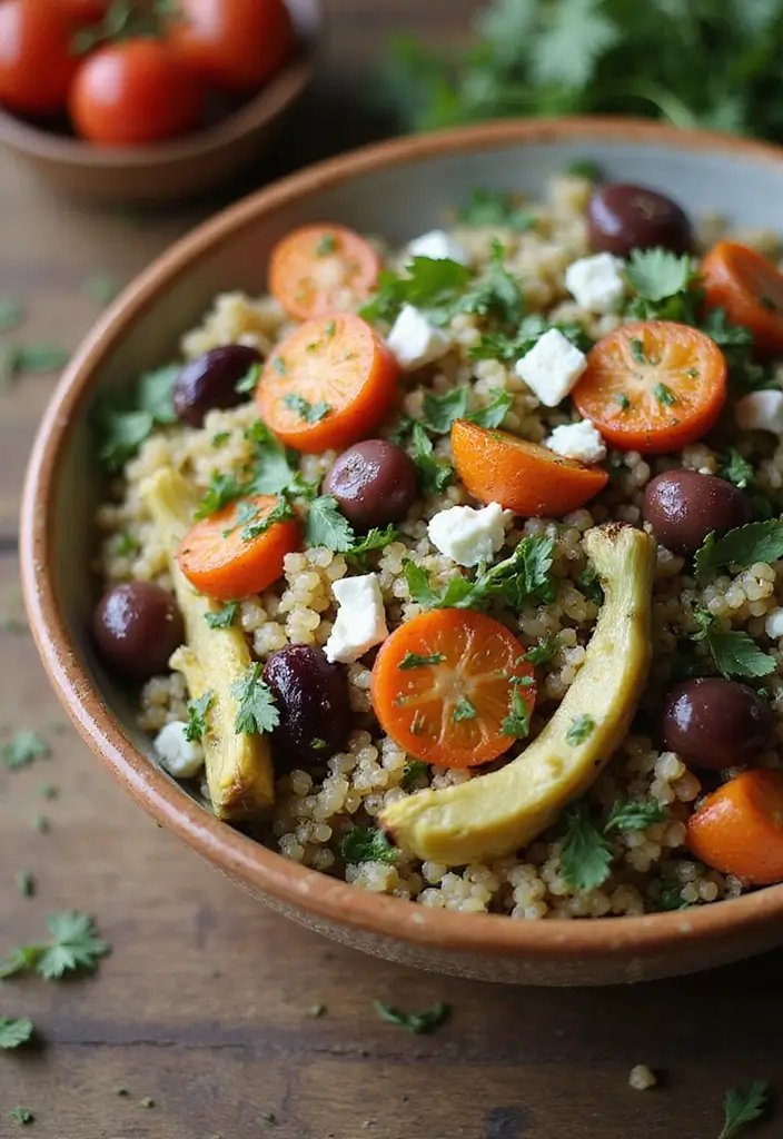 30 Easy Mediterranean Diet Dinner Recipes for Busy Evenings 6 30 Easy Mediterranean Diet Dinner Recipes for Busy Evenings - 2. Mediterranean Quinoa Bowl