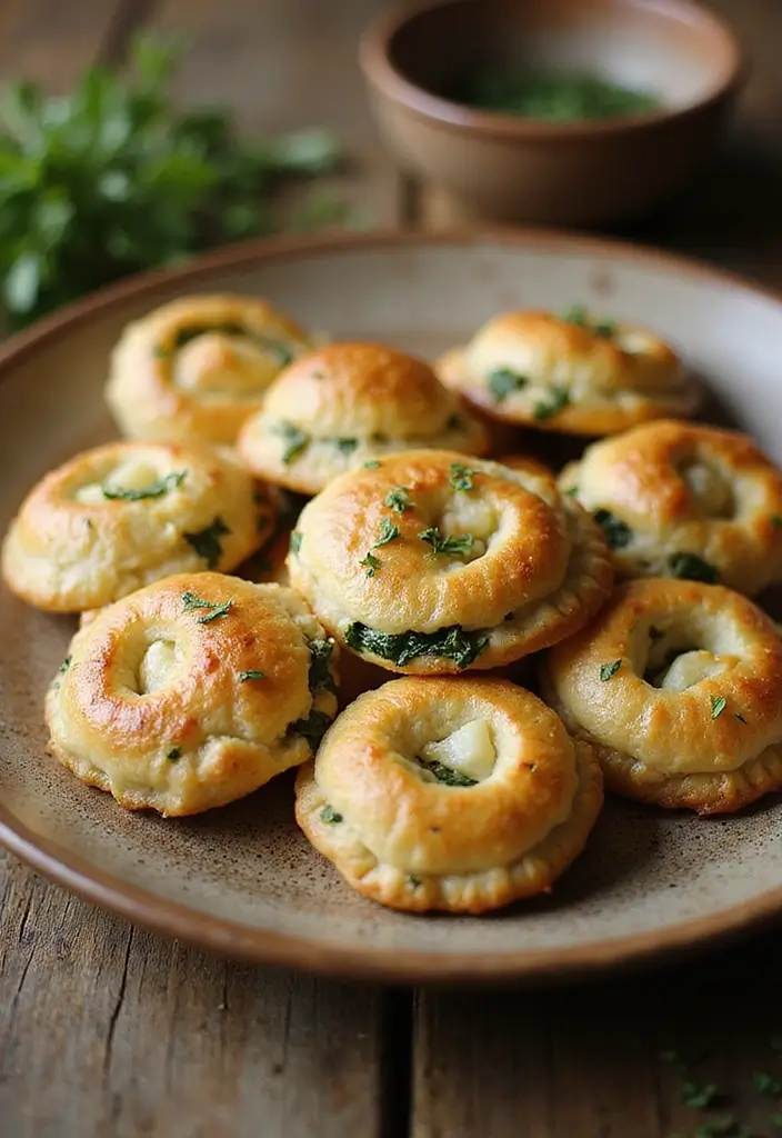30 Easy Mediterranean Diet Dinner Recipes for Busy Evenings 122 30 Easy Mediterranean Diet Dinner Recipes for Busy Evenings - 20. Feta & Spinach Puff Pastry