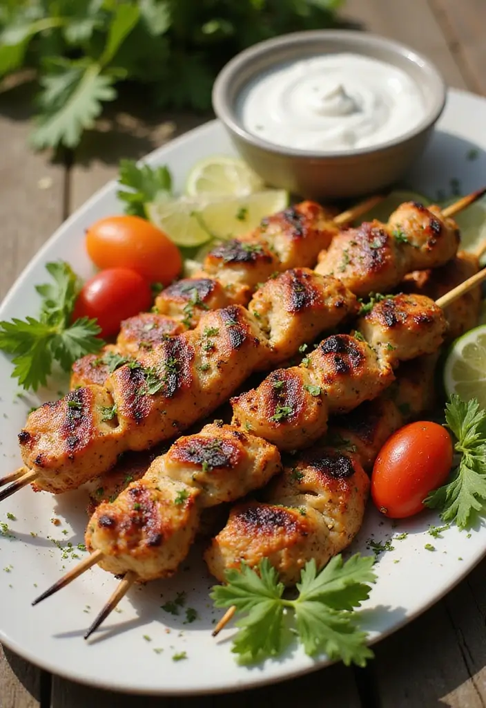 30 Easy Mediterranean Diet Dinner Recipes for Busy Evenings 18 30 Easy Mediterranean Diet Dinner Recipes for Busy Evenings - 4. Greek Chicken Skewers