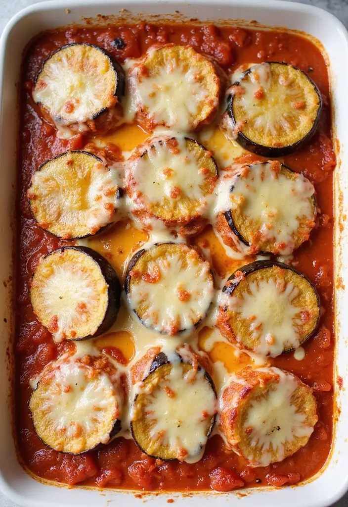 30 Easy Mediterranean Diet Recipes for Everyday Cooking 43 30 Easy Mediterranean Diet Recipes for Everyday Cooking - 7. Eggplant Parmesan