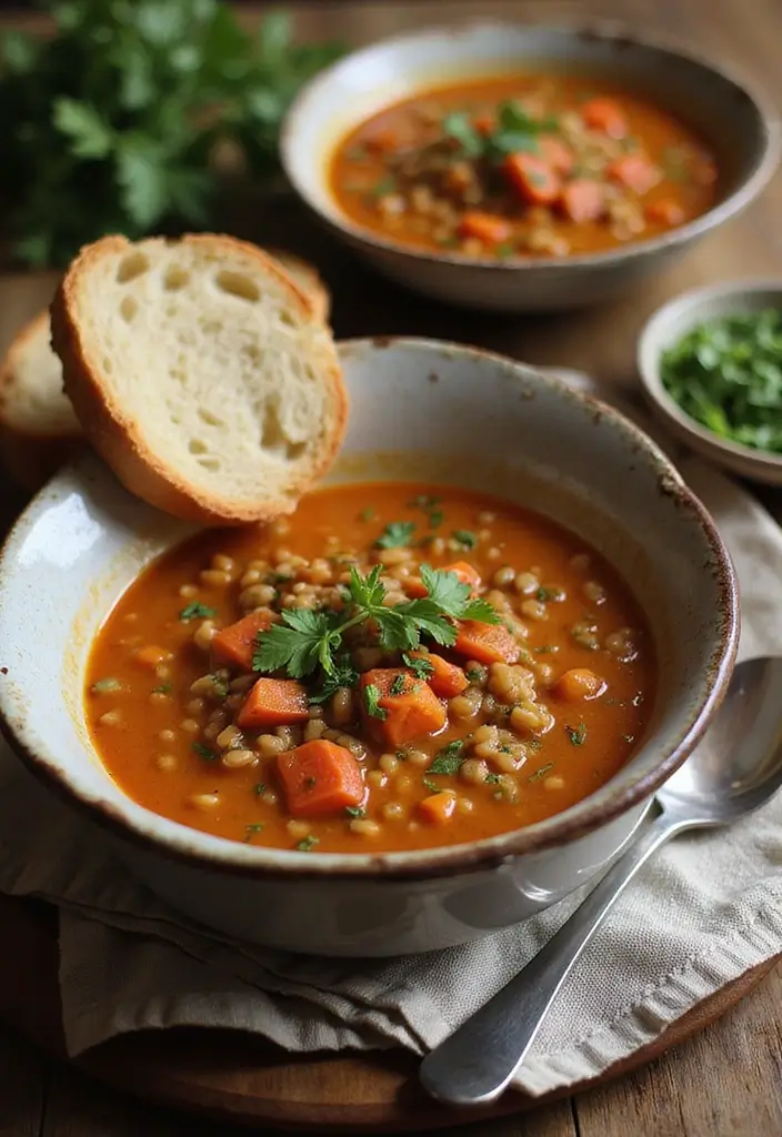 30 Gluten-Free Mediterranean Diet Recipes Full of Flavor - 10. Mediterranean Lentil Soup