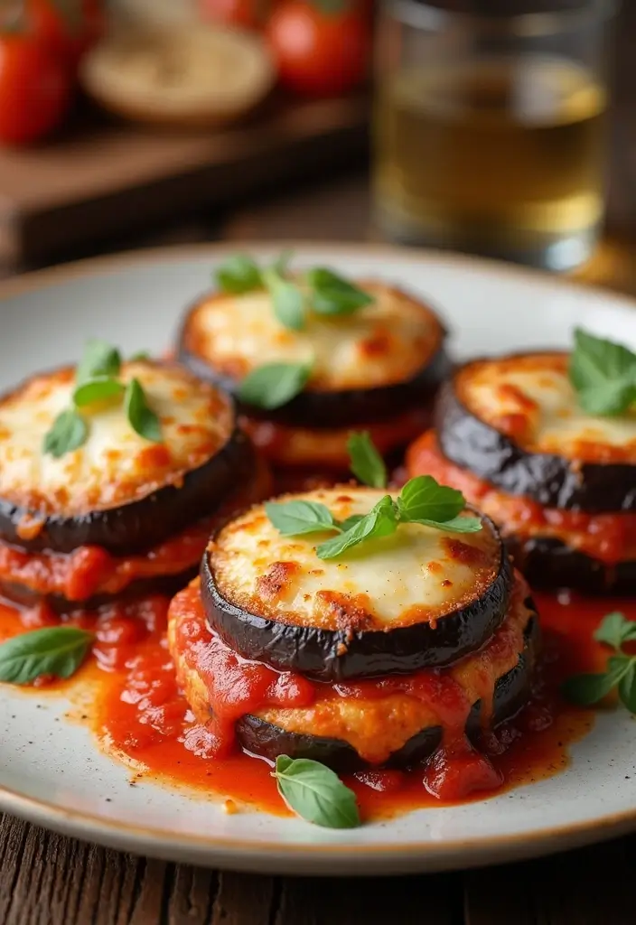 30 Gluten-Free Mediterranean Diet Recipes Full of Flavor - 16. Baked Eggplant Parmesan