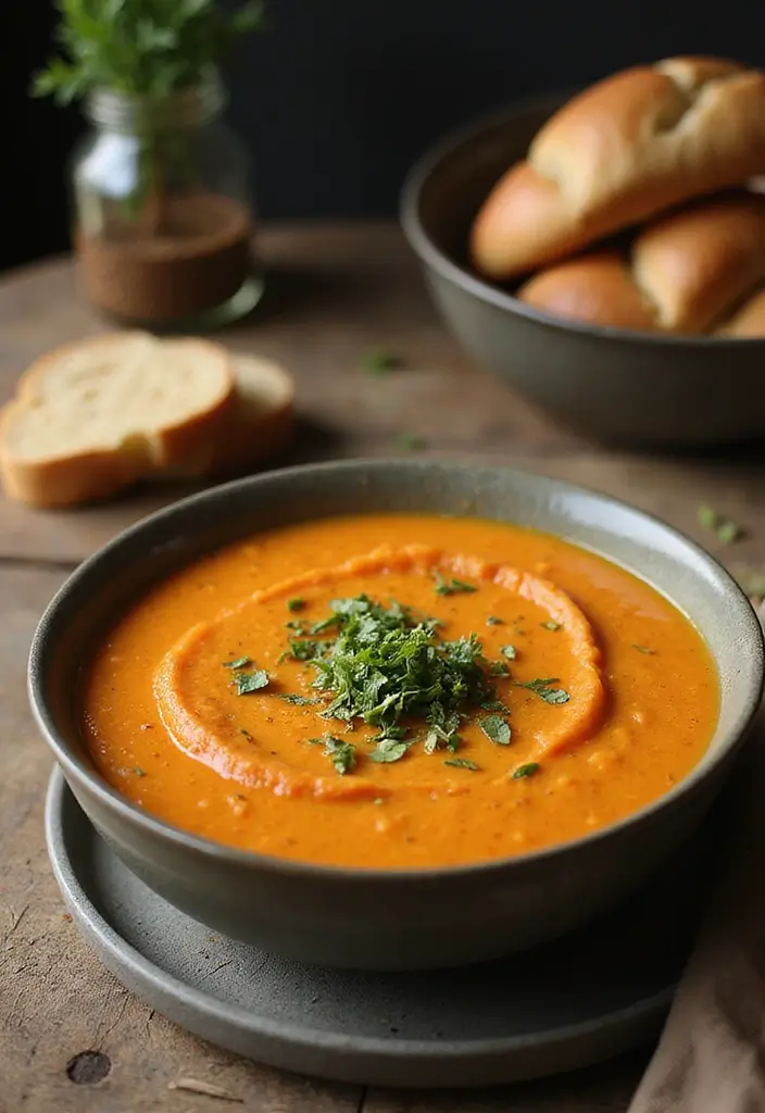 30 Gluten-Free Mediterranean Diet Recipes Full of Flavor - 18. Moroccan Spiced Carrot Soup