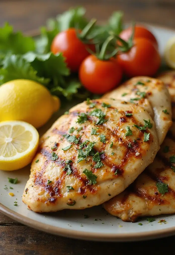 30 Gluten-Free Mediterranean Diet Recipes Full of Flavor - 19. Lemon Herb Grilled Chicken