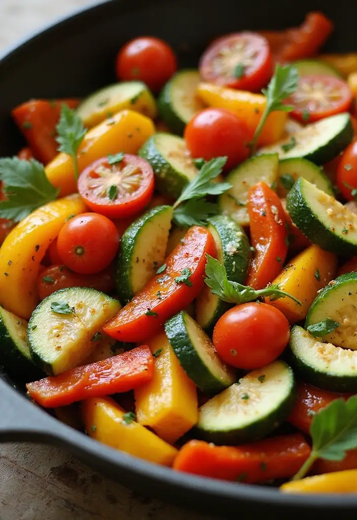 30 Gluten-Free Mediterranean Diet Recipes Full of Flavor - 28. Mediterranean Vegetable Stir-Fry