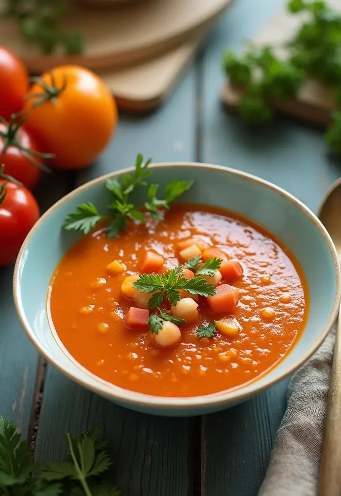 30 Heart-Healthy Mediterranean Recipes Doctors Recommend - 11. Chilled Gazpacho Soup